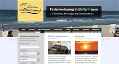 Desktop Screenshot of fewo-in-boltenhagen.de